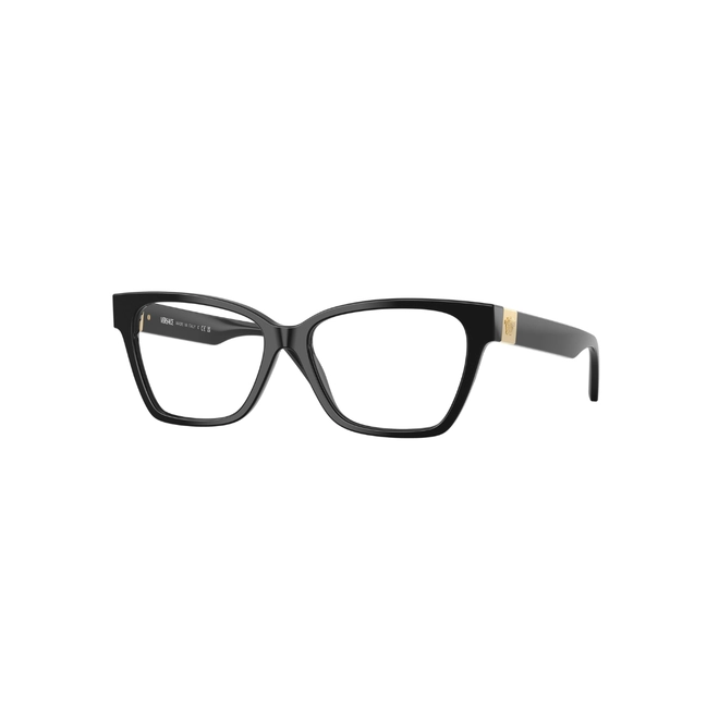 Óculos de Grau Versace 0VE3382 GB1 55 Acetato Preto 1