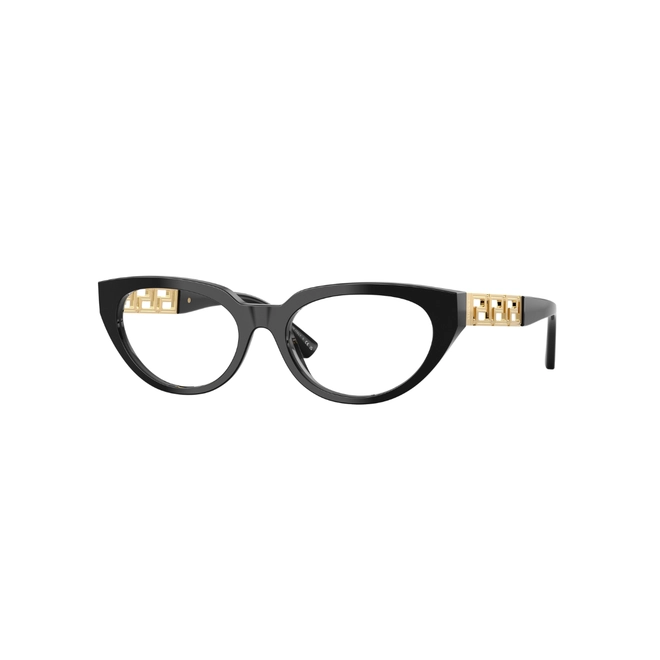 Óculos de Grau Versace 0VE3383 GB1 54 Acetato Preto 1