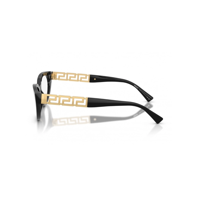 Óculos de Grau Versace 0VE3383 GB1 54 Acetato Preto 3