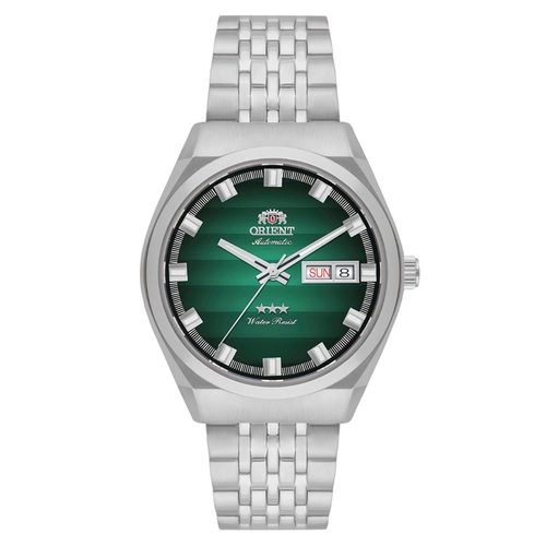 Relógio Orient Automático 3 Estrelas Heritage - YN6SS014 E1SX Verde