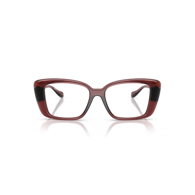 Óculos de Grau Versace 0VE3385U 5539 53 Acetato Vermelho Mesclado 2