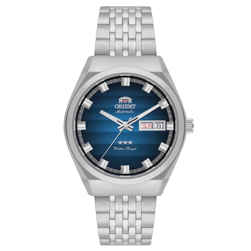 Relógio Orient Automático 3 Estrelas Heritage - YN6SS014 D1SX Azul