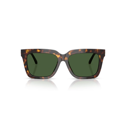 Óculos de Sol Versace 0VE4498 108/7155 Acetato Marrom Mesclado com lentes na cor Verde