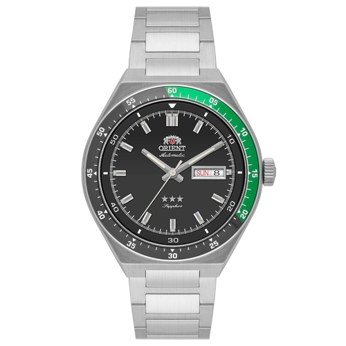 Relógio Orient Automático 3 Estrelas Heritage - YN6SS003 PESX Preto