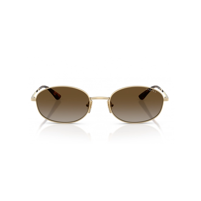 Óculos de Sol Vogue 0VO4323S 848/T556 Metal Dourado com lentes na cor Marrom Degradê 2