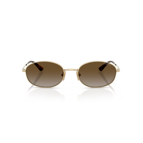 Óculos de Sol Vogue 0VO4323S 848/T556 Metal Dourado com lentes na cor Marrom Degradê