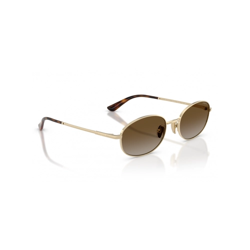 Óculos de Sol Vogue 0VO4323S 848/T556 Metal Dourado com lentes na cor Marrom Degradê