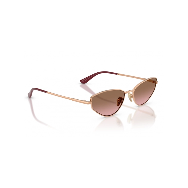 Óculos de Sol Vogue 0VO4339S 51521456 Metal Rose com lentes na cor Rosa Degradê 3