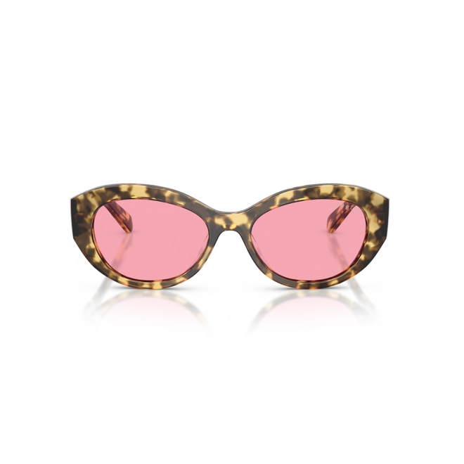 Óculos de Sol Vogue 0VO5659SU 32418452 Acetato Marrom Mesclado com lentes na cor Rosa 2