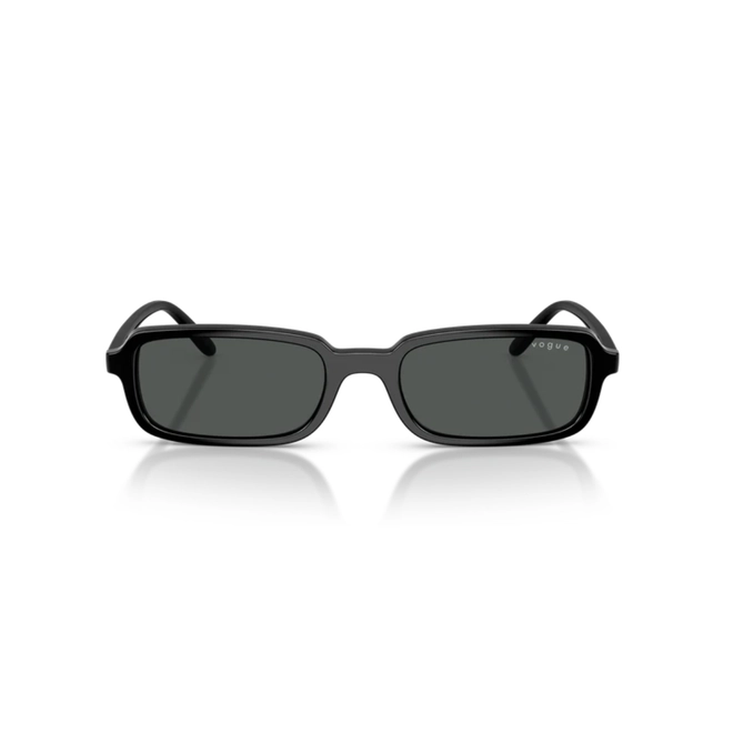 Óculos de Sol Vogue 0VO5666S W44/8753 Acetato Preto com lentes na cor Cinza 2