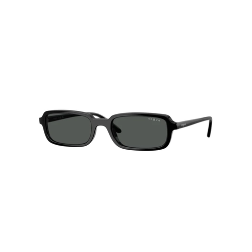 Óculos de Sol Vogue 0VO5666S W44/8753 Acetato Preto com lentes na cor Cinza
