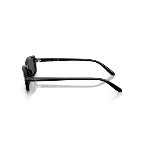 Óculos de Sol Vogue 0VO5666S W44/8753 Acetato Preto com lentes na cor Cinza