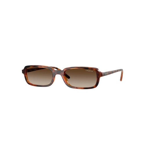 Óculos de Sol Vogue 0VO5666S W6561353 Acetato Marrom Mesclado com lentes na cor Marrom Mesclado