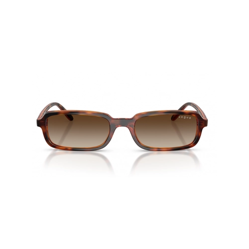 Óculos de Sol Vogue 0VO5666S W6561353 Acetato Marrom Mesclado com lentes na cor Marrom Mesclado