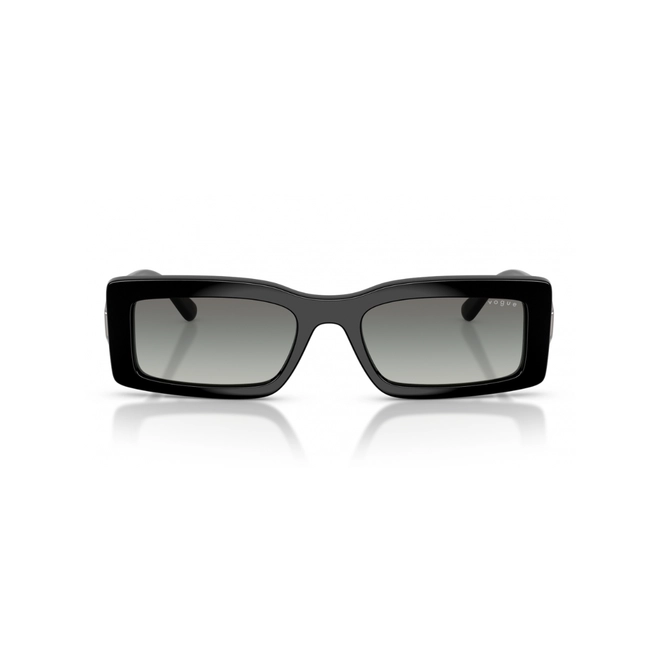 Óculos de Sol Vogue 0VO5674S W44/1153 Acetato Preto com lentes na cor Cinza Degradê 2