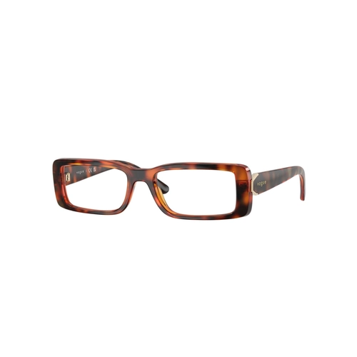 Óculos de Grau Vogue 0VO5677 W656 52 Acetato Marrom Mesclado