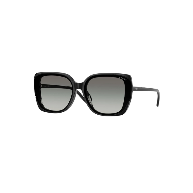 Óculos de Sol Vogue 0VO5684SD W44/1165 Acetato Preto com lentes na cor Cinza Degradê 1
