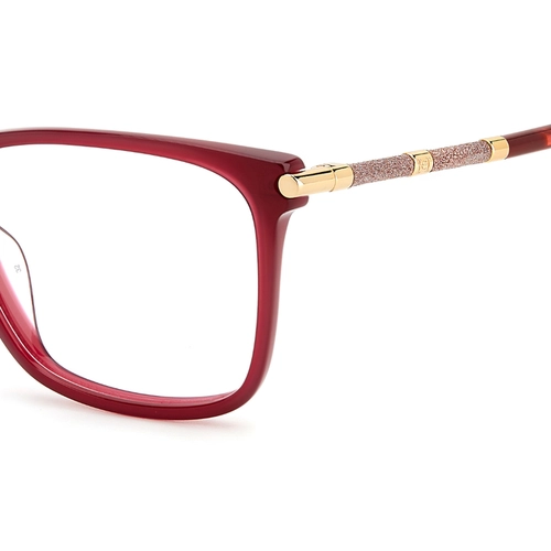 Óculos de Grau Carolina Herrera HER 0199/G 6K3 5515 R Acetato Bordô