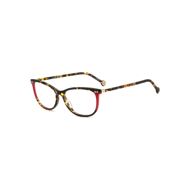Óculos de Grau Carolina Herrara HER 0213 O63 5415 R Acetato Vermelho Mesclado 1
