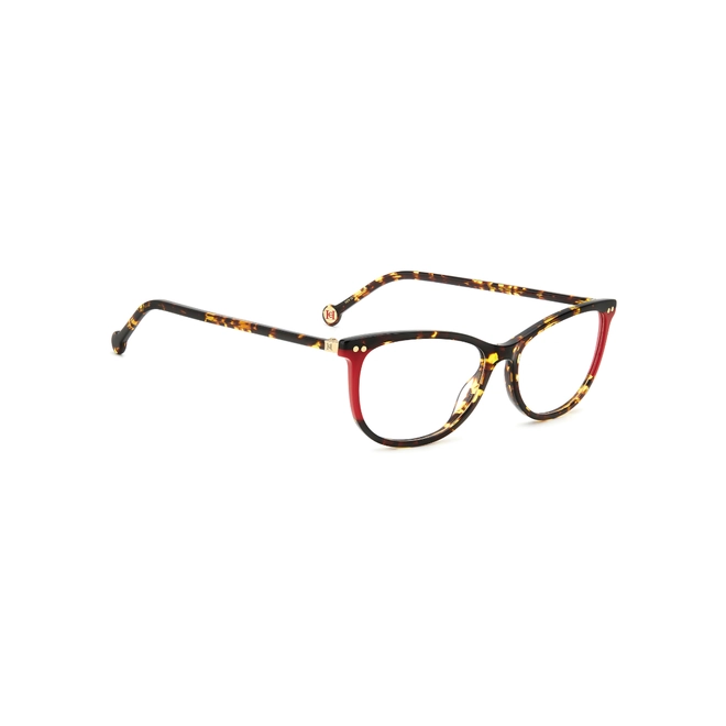 Óculos de Grau Carolina Herrara HER 0213 O63 5415 R Acetato Vermelho Mesclado 3