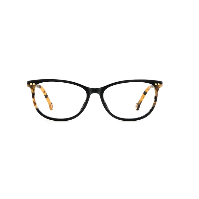 Óculos de Grau Carolina Herrera HER 0213 WR7 5415 R Acetato Preto Mesclado 2