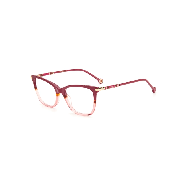 Óculos de Grau Carolina Herrera CH 0028 VA4 5318 Acetato Rosa 1