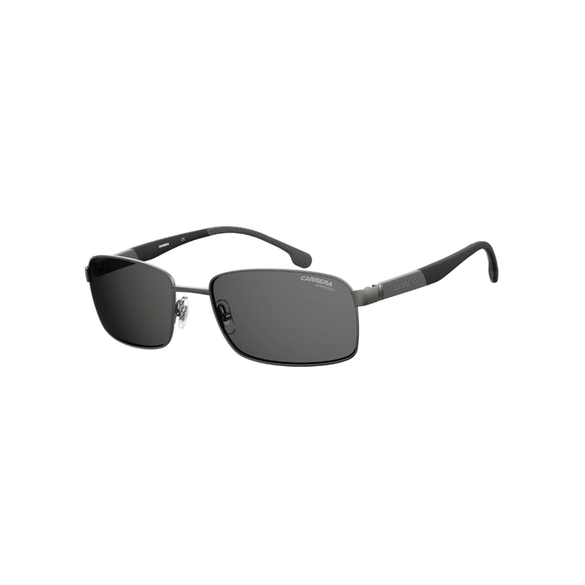 Óculos de Sol Carrera CARRERA 8037/S R80 58IR Metal Cinza com lentes na cor Cinza 1