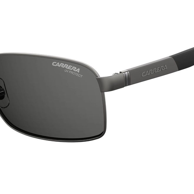 Óculos de Sol Carrera CARRERA 8037/S R80 58IR Metal Cinza com lentes na cor Cinza 4