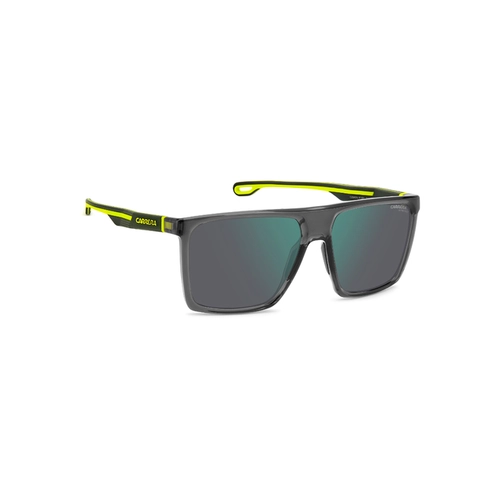 Óculos de Sol CARRERA 4019/S 0UV 58MT S Poliamida Cinza com lentes na cor Verde Espelhado