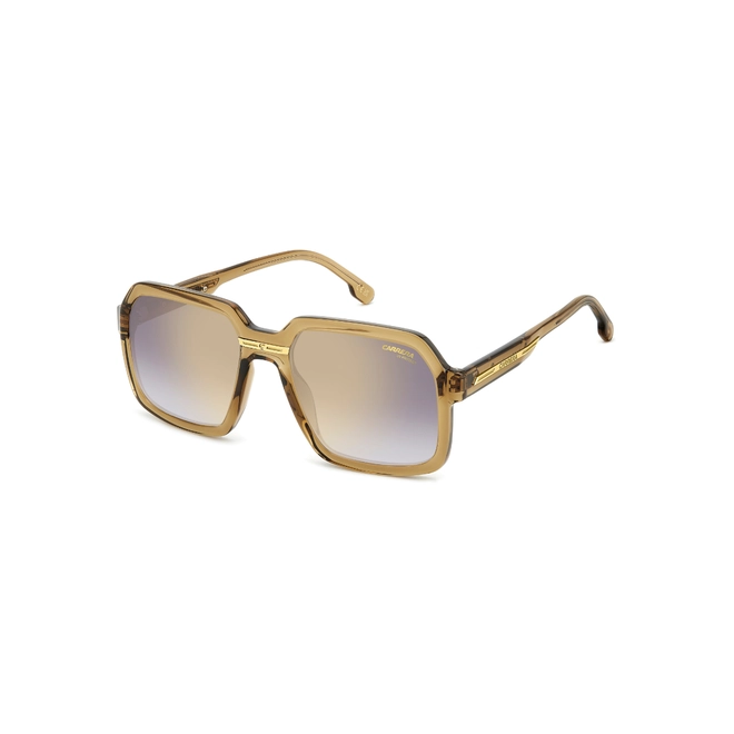 Óculos de Sol Carrera VICTORY C 08/S FMP 56FQ S Poliamida Amarelo com lentes na cor Cinza e Dourado Espelhado 1