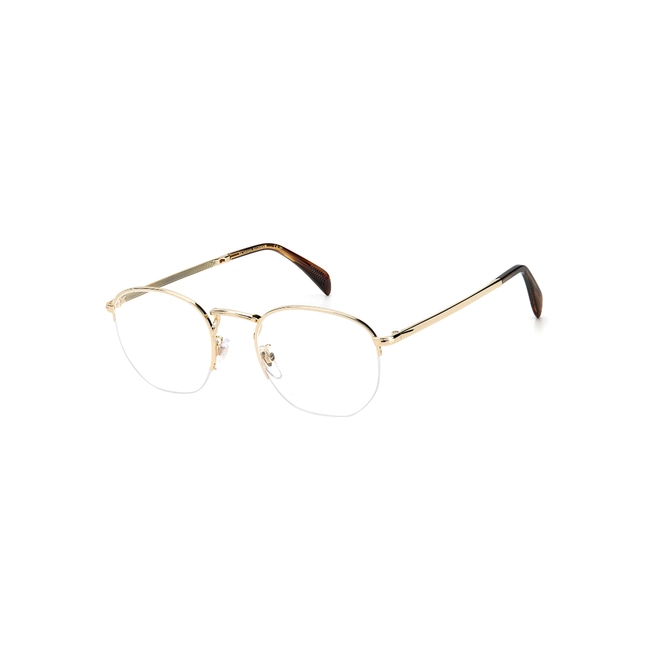 Óculos de Grau David Beckham DB 1087 3CE 5021 Metal Dourado 1