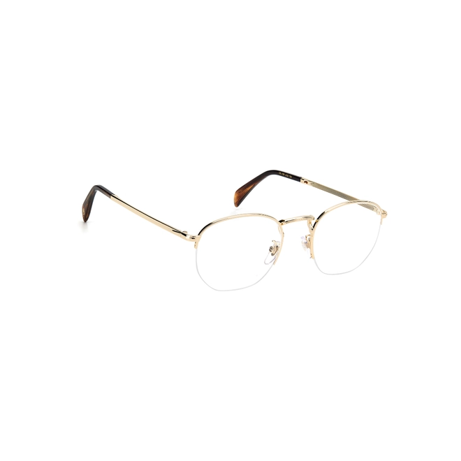 Óculos de Grau David Beckham DB 1087 3CE 5021 Metal Dourado 3