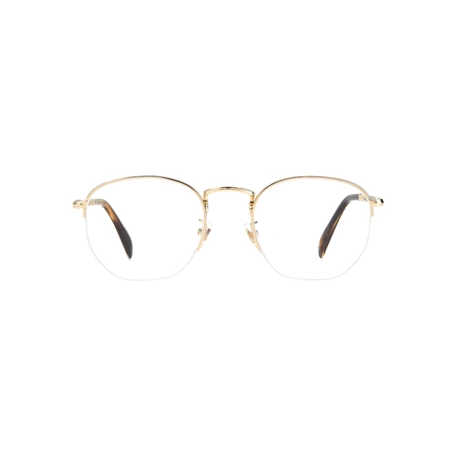 Óculos de Grau David Beckham DB 1087 3CE 5021 Metal Dourado