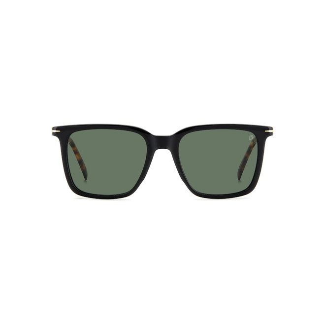 Óculos de Sol David Beckham DB 1130/S WR7 53O7 S Acetato Preto com lentes na cor Verde 2