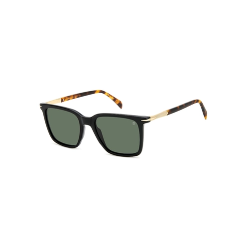 Óculos de Sol David Beckham DB 1130/S WR7 53O7 S Acetato Preto com lentes na cor Verde