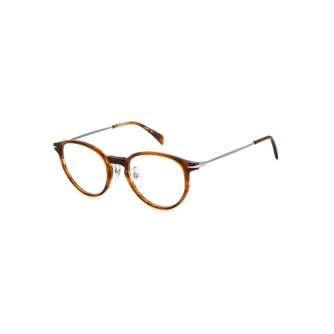 Óculos de Grau David Beckham DB 1149/G 6C5 4920 R Acetato Marrom Mesclado 1