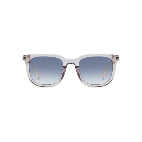 Óculos de Sol David Beckham DB 7119/S FT3 5108 S Acetato Cinza com lentes na cor Azul Degradê