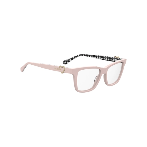 Óculos de Grau Love Moschino MOL610 35J 5215 R Acetato Rosa