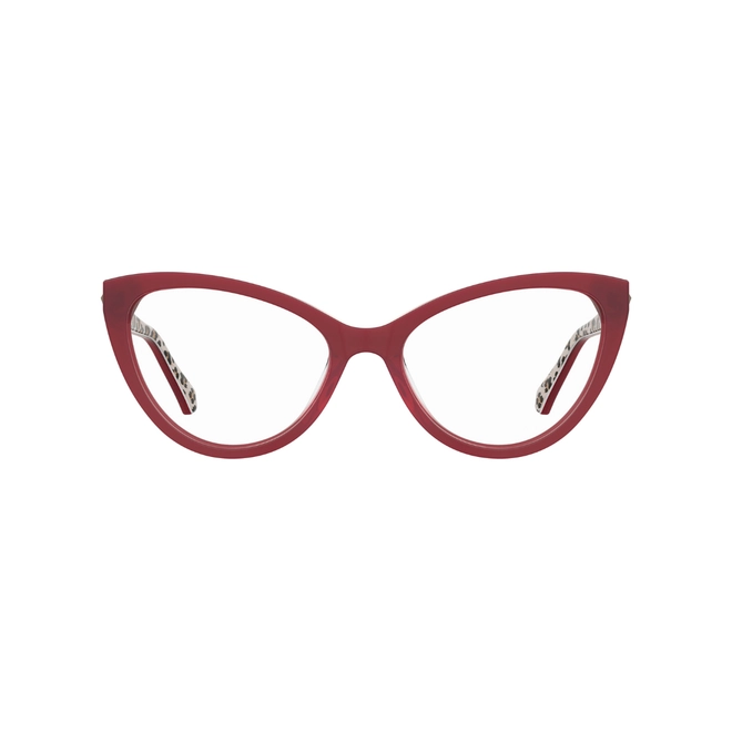Óculos de Grau Love Moschino MOL631 WGX 5517 R Acetato Vermelho 2