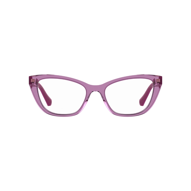 Óculos de Grau Love Moschino MOL636 MU1 5218 R Acetato Rosa 2