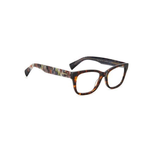 Óculos de Grau Missoni MIS 0128 086 5217 R Acetato Marrom Mesclado