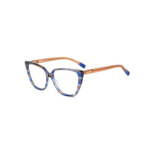 Óculos de Grau Missoni MIS 0159 IWF 5415 R Acetato Azul Mesclado