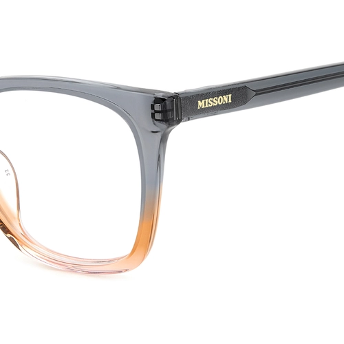 Óculos de Grau Missoni MIS 0160/G S05 5117 R Acetato Cinza e Marrom