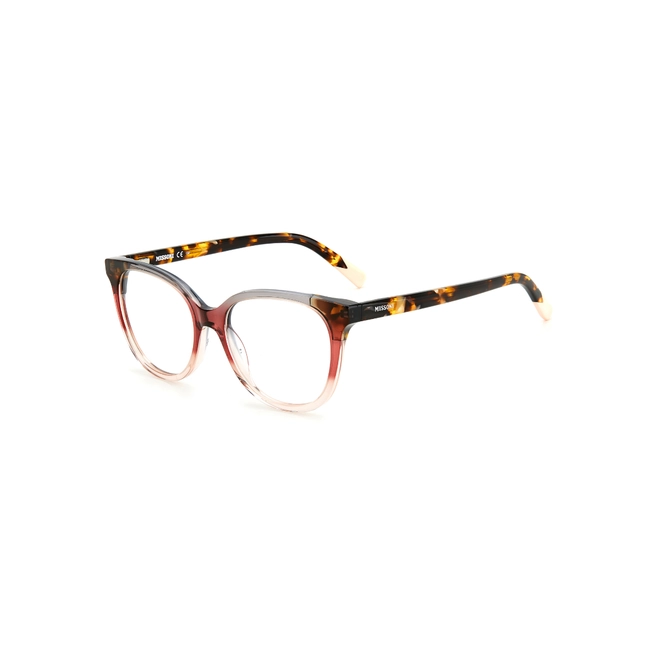 Óculos de Grau Missoni MIS 0100 HAQ 5317 Acetato Rosa Mesclado 1