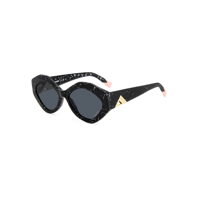Óculos de Sol Missoni MIS 0169/S GBY 56IR S Acetato Preto com lentes na cor Cinza 1