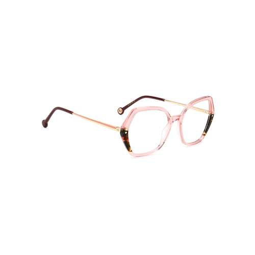 Óculos de Grau Carolina Herrera HER 0205 HT8 5318 R Acetato Rosa Mesclado