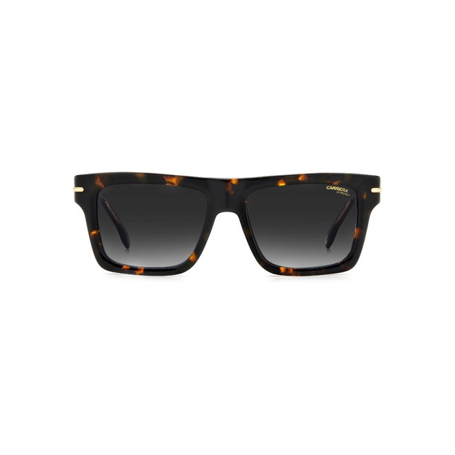 Óculos de Sol CARRERA 305/S 086 549O S Acetato Marrom Mesclado com lentes na cor Cinza Escuro Degradê 2
