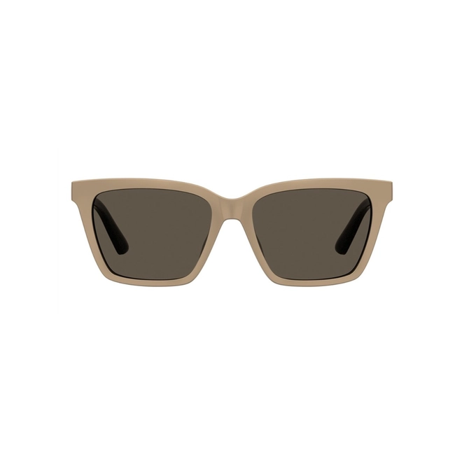 Óculos de Grau Love Moschino MOL661/C R60 5416 Acetato Preto com Clip-On na cor Marrom 2
