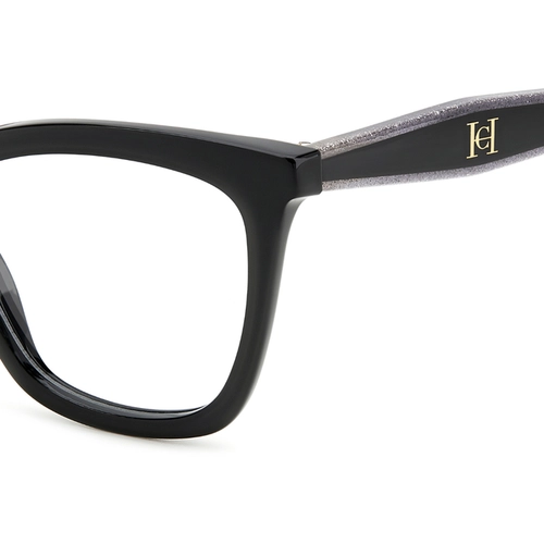 Óculos de Grau Carolina Herrera HER 0228 BSC 5118 Acetato Preto