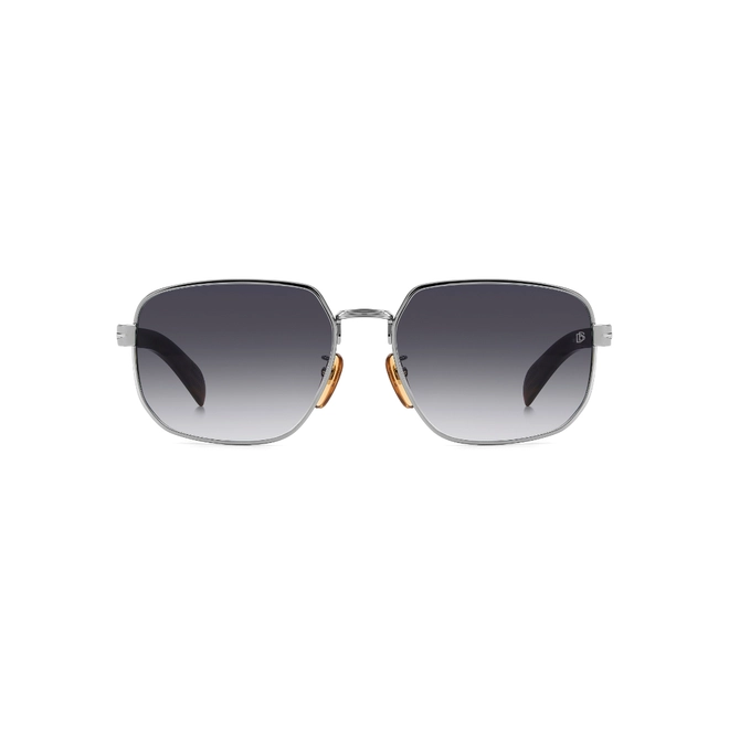 Óculos de Sol David Beckham DB 7121/G/S WIJ 609O Metal Prata com lentes na cor Cinza Degradê 2